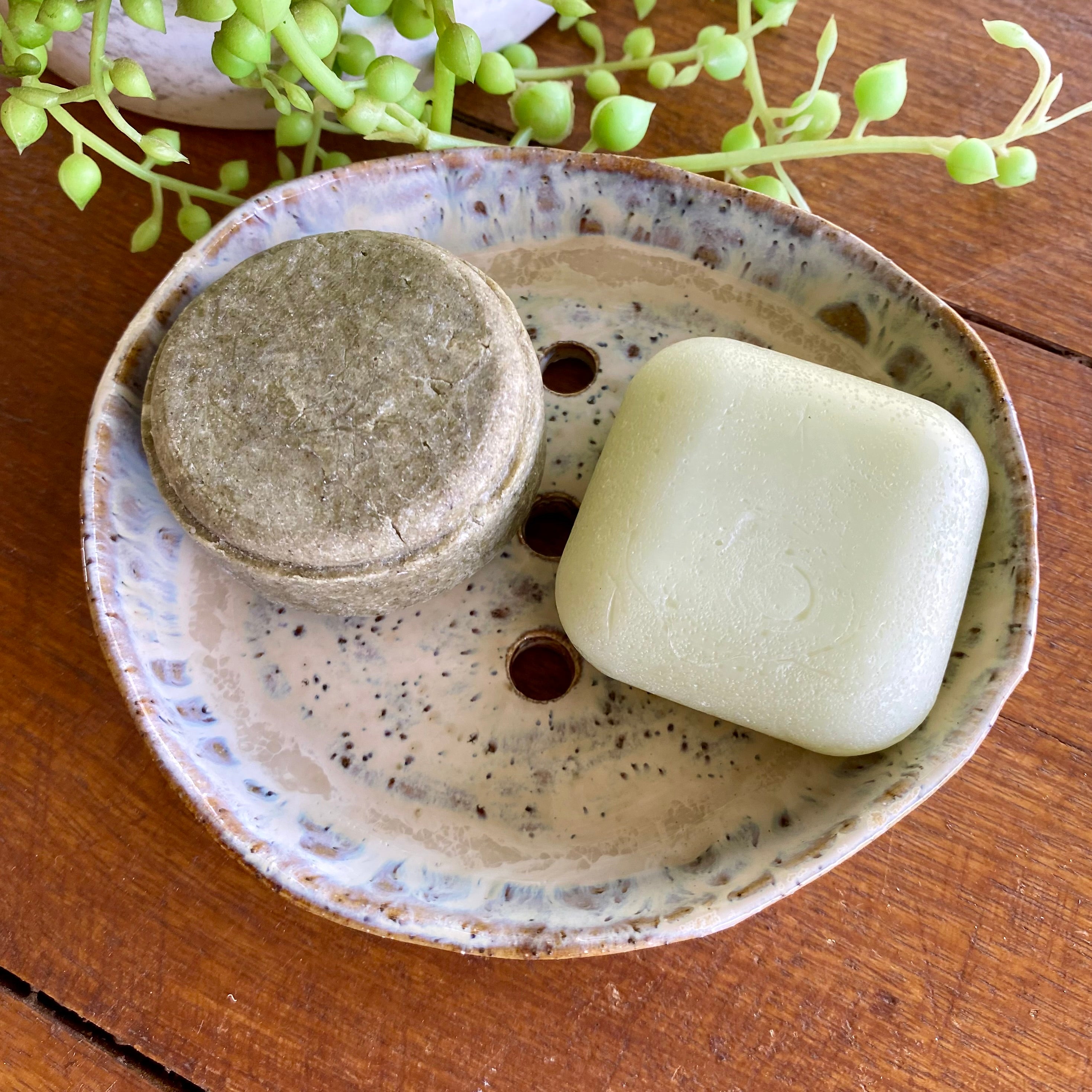 Organic Handcrafted Shampoo/ConditionerBar Holder/HandmadePottery