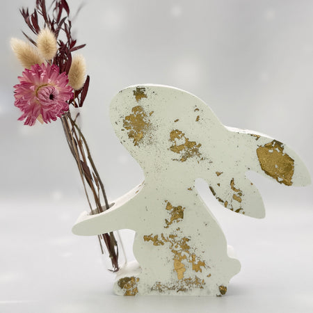 Eco-resin Bunny Vase Holder or Propogation Station