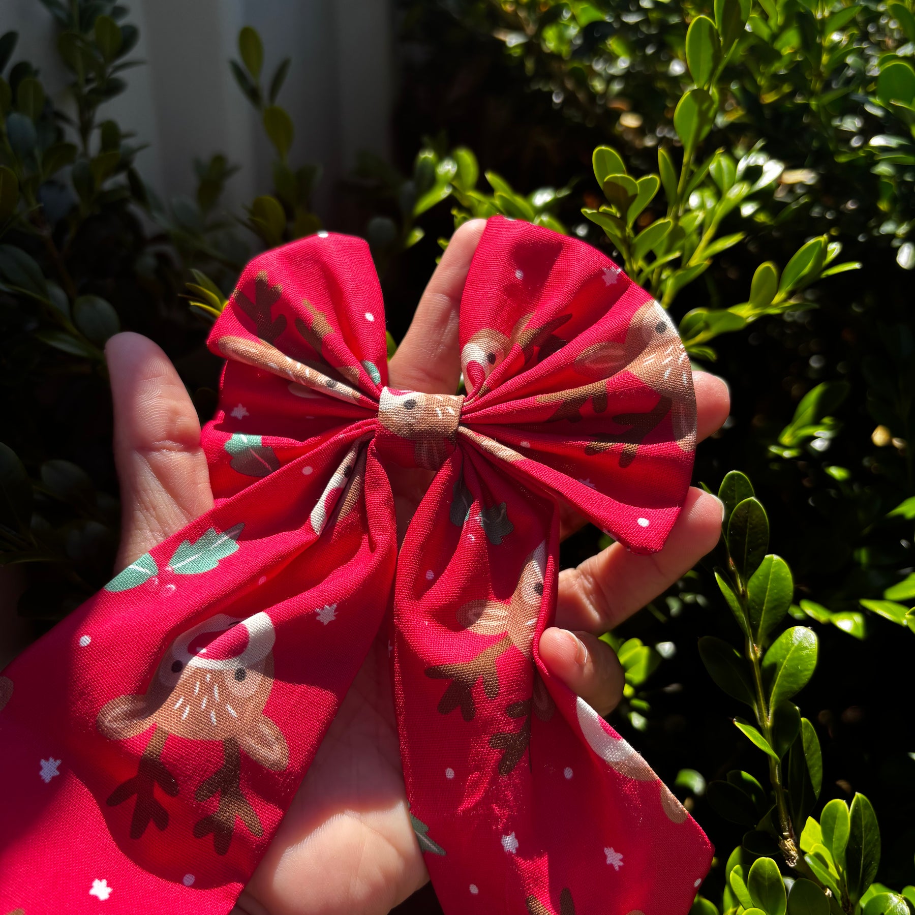Girl’s Christmas Hair Bows