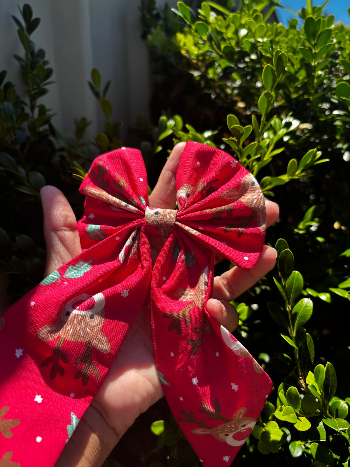 Girl’s Christmas Hair Bows