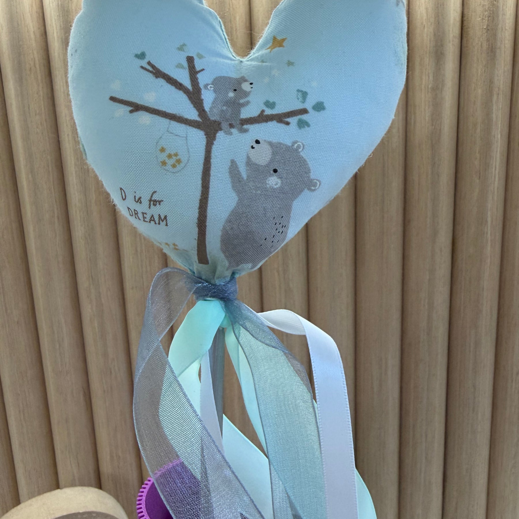 Baby boy keepsake gift, baby wand