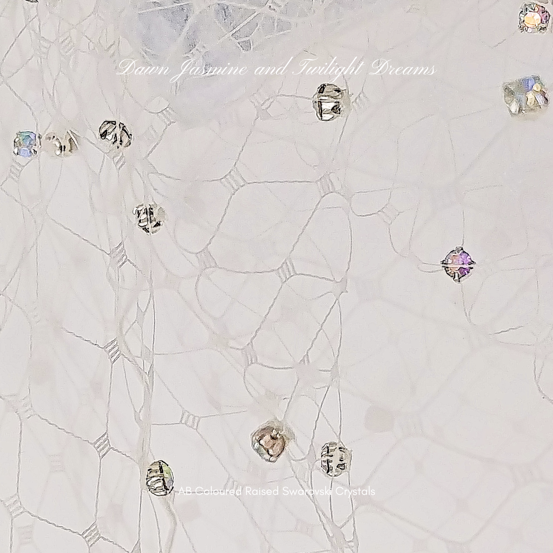 Swarovski® Crystal Side Birdcage Bridal Veil | The Phoebe
