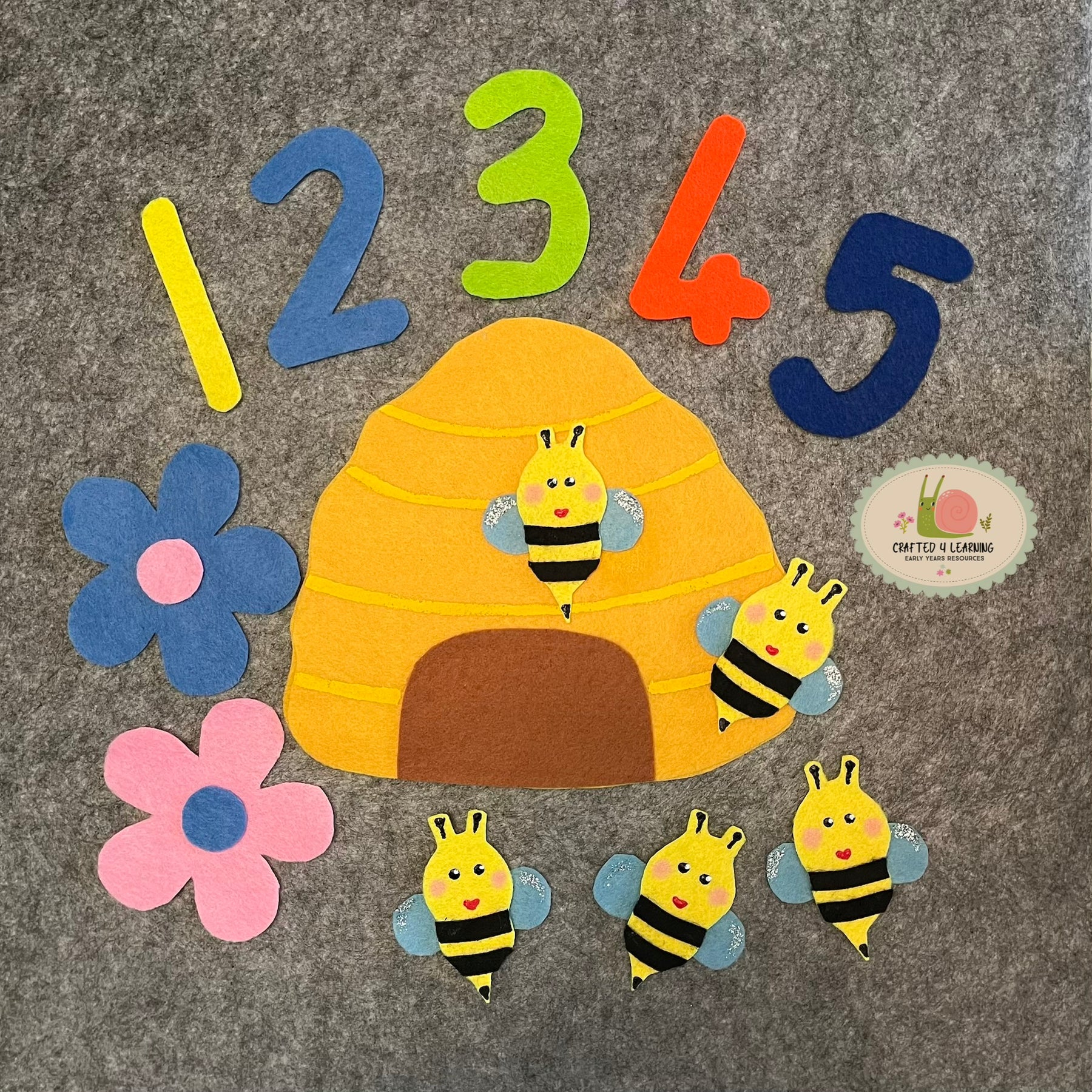 Beehive Felt Board Set