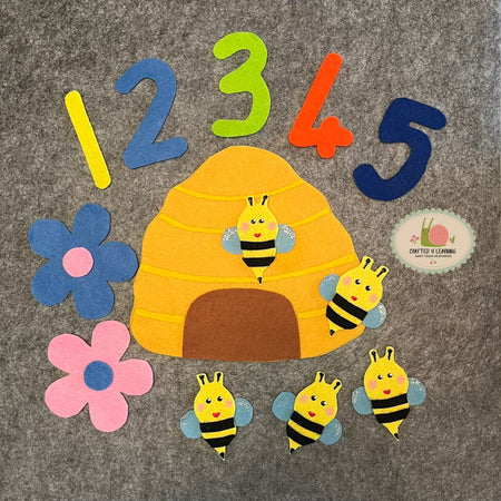 Beehive Felt Board Set