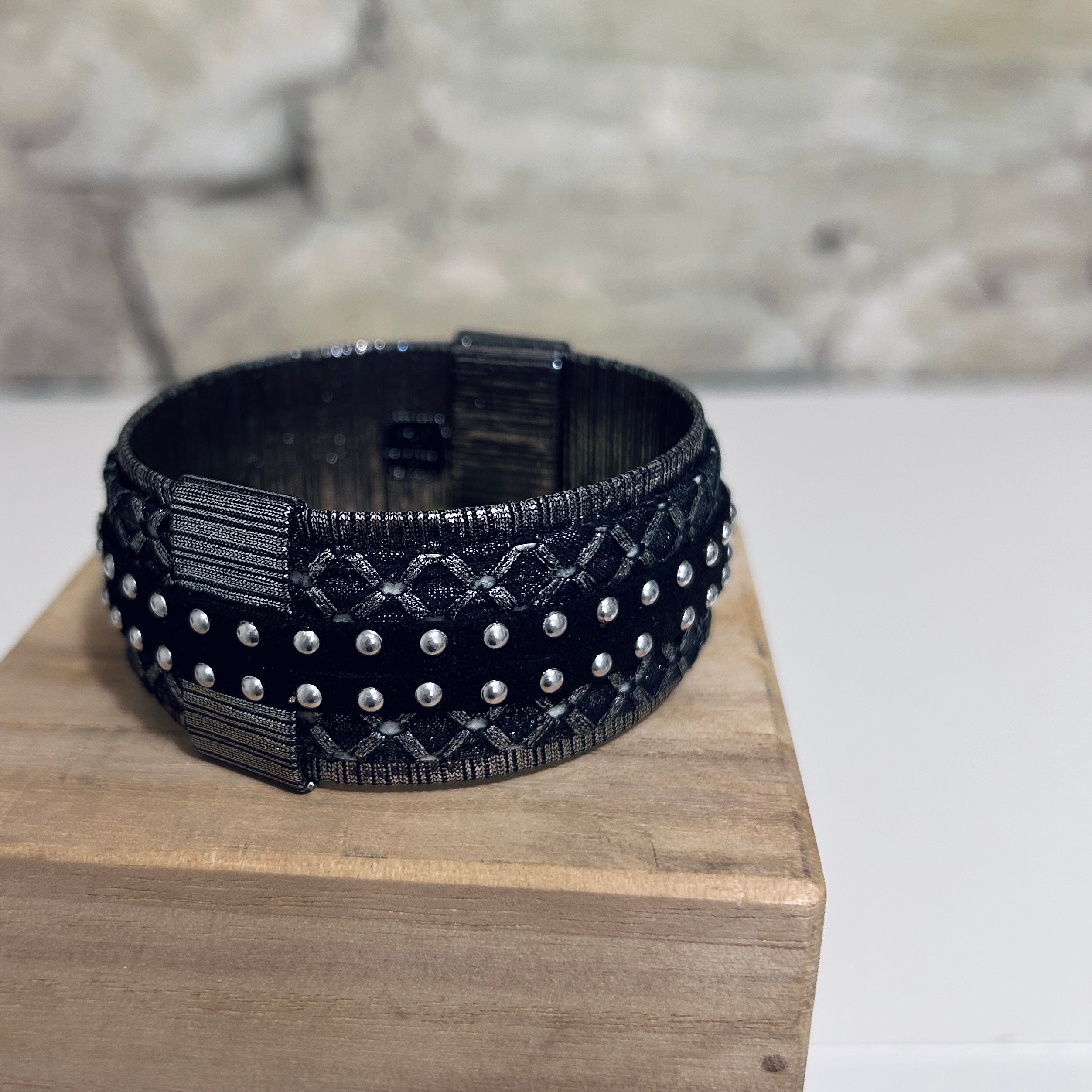 Bangles Silver or Copper Textile - BWE-11 BWE-13