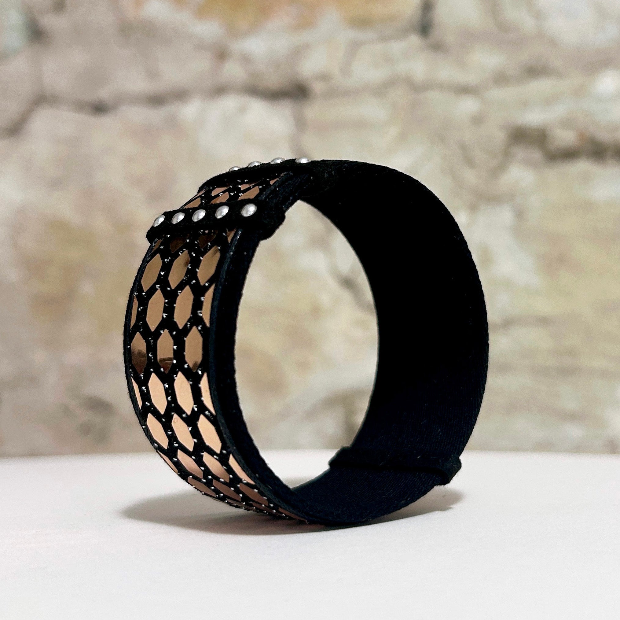 Bangles Silver or Copper Textile - BWE-11 BWE-13