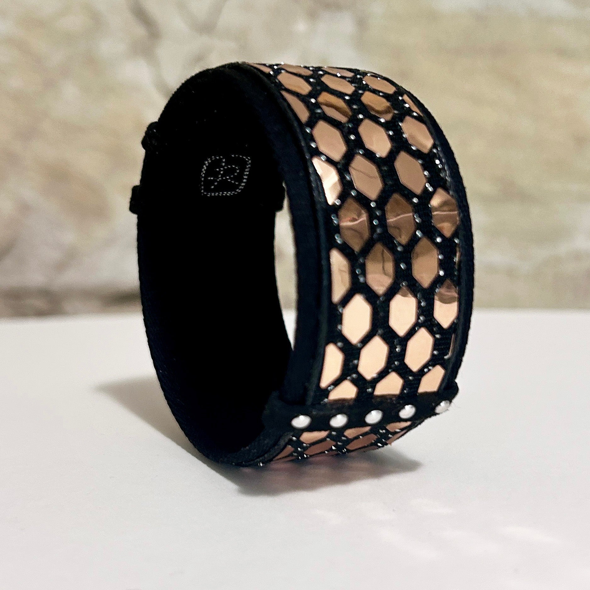 Bangles Silver or Copper Textile - BWE-11 BWE-13