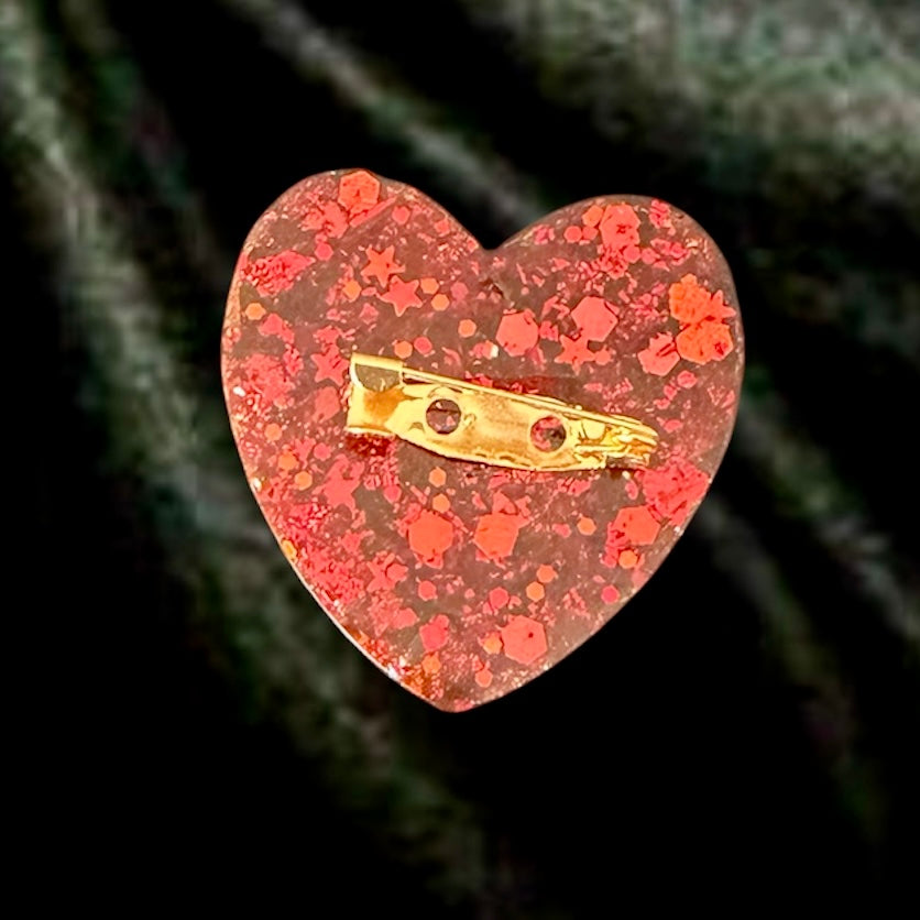 Heart Brooch