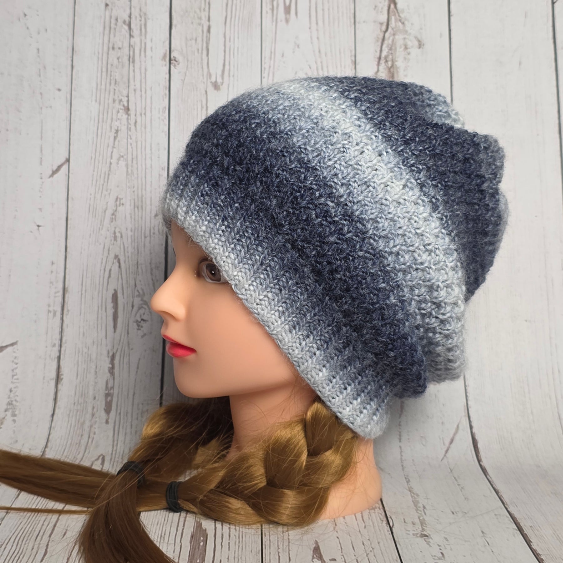 Hand Knitted Slouchy Beanie