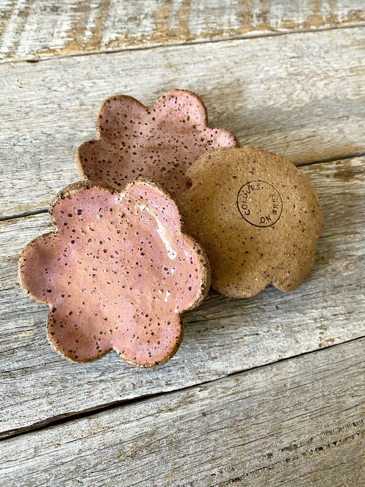 Pink Flower Tealight