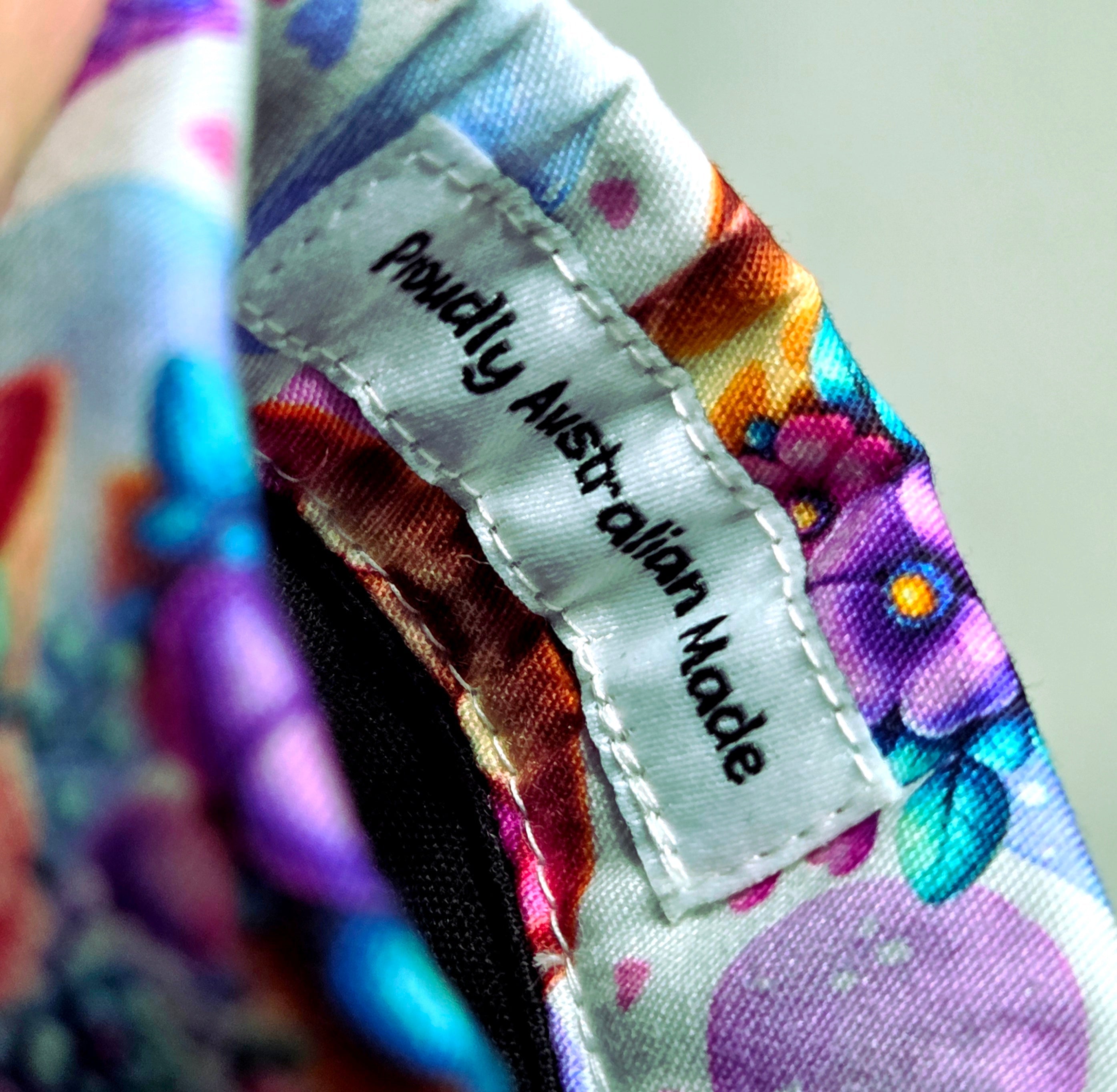 Sunglasses Pouch in pretty giraffe fabric