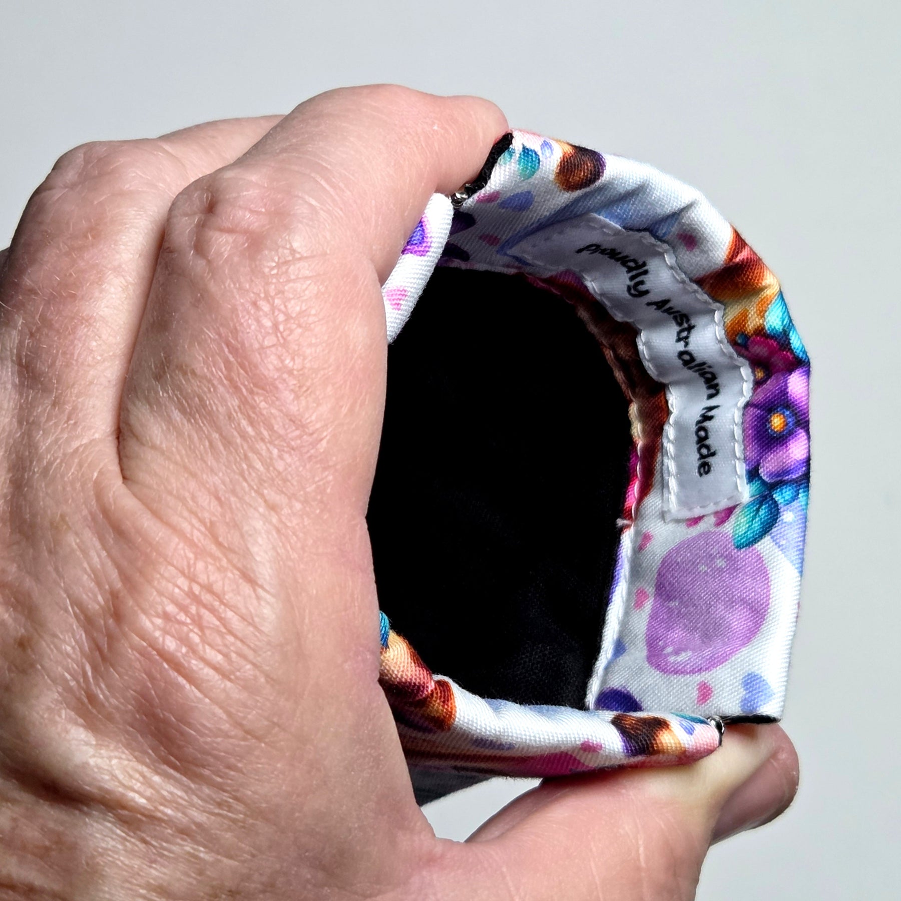 Sunglasses Pouch in pretty giraffe fabric