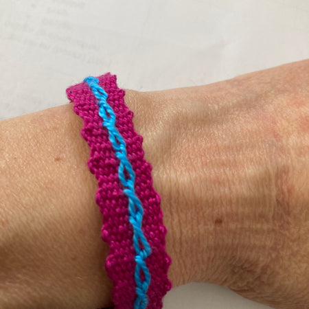 Bobbin lace bracelet