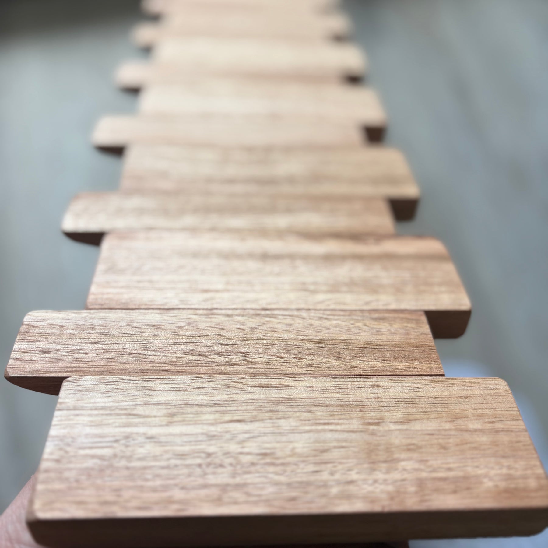 No.2 Tasmanian oak Piano style Coatrack