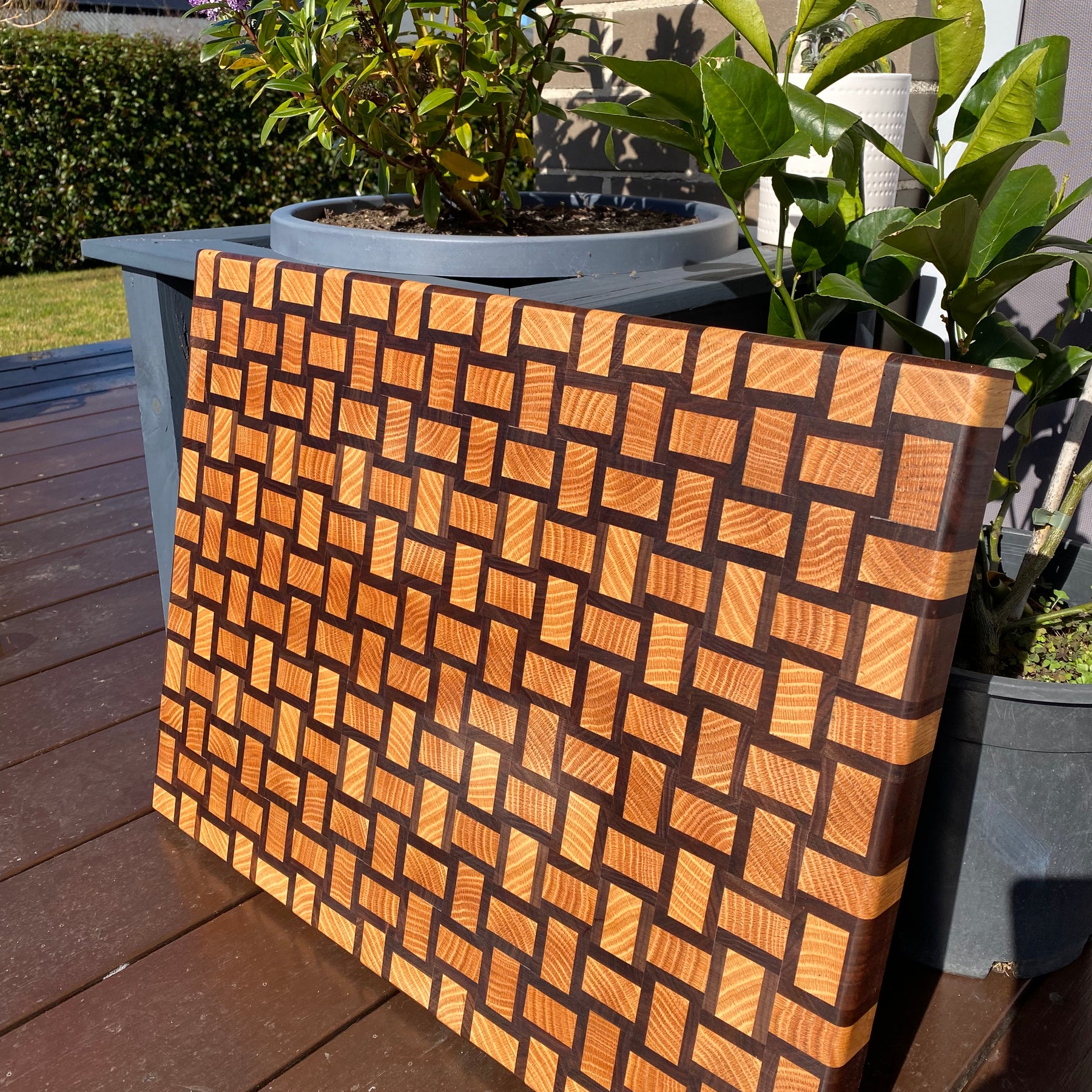Basket Weave Artisan Chopping Board