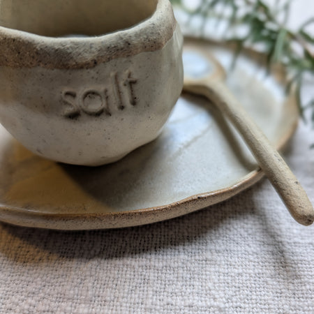 Ceramic Salt Pot | farmhouse • everyday • earthy
