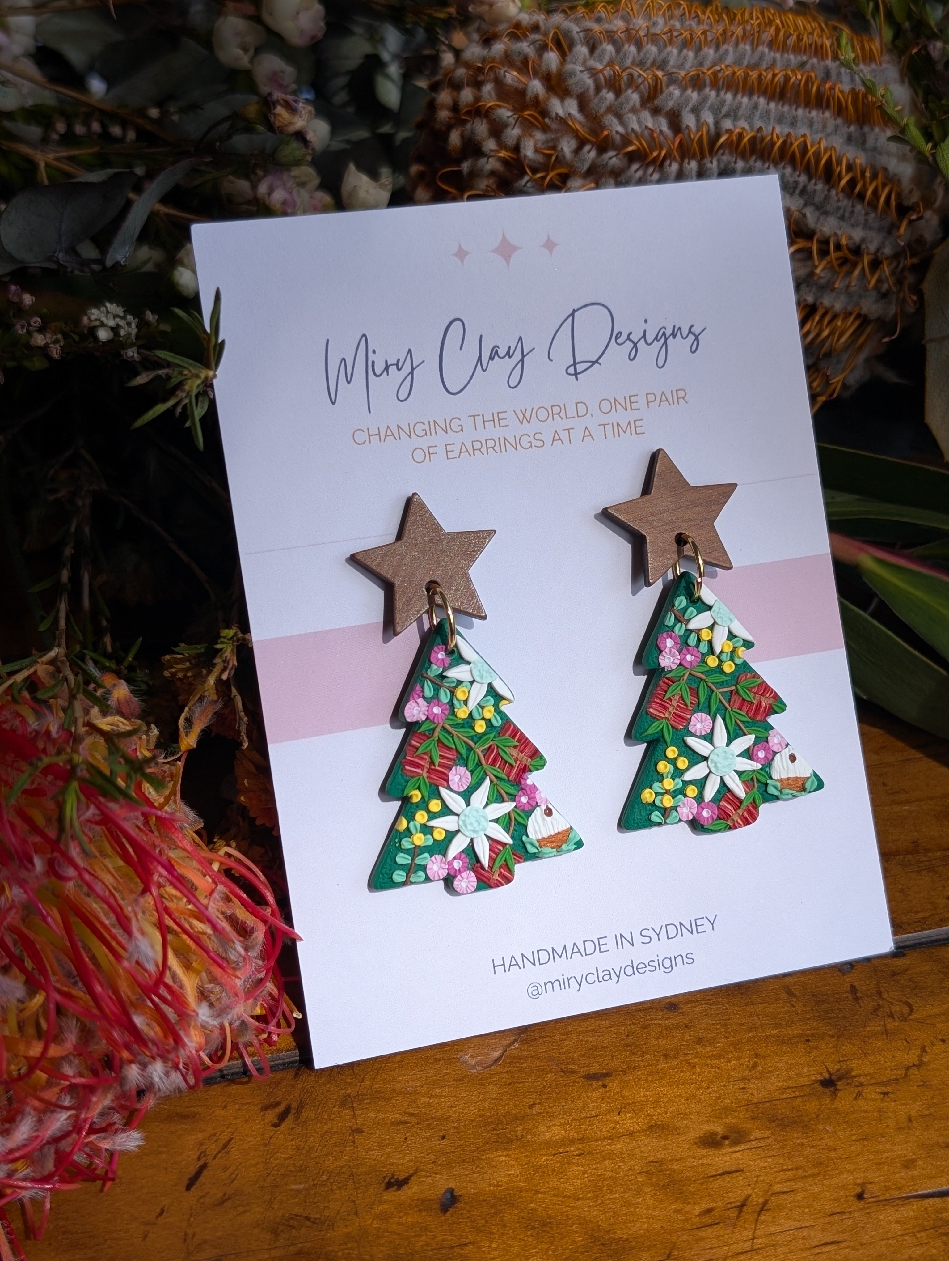 PRE-ORDER Native Australian Flower Christmas Trees