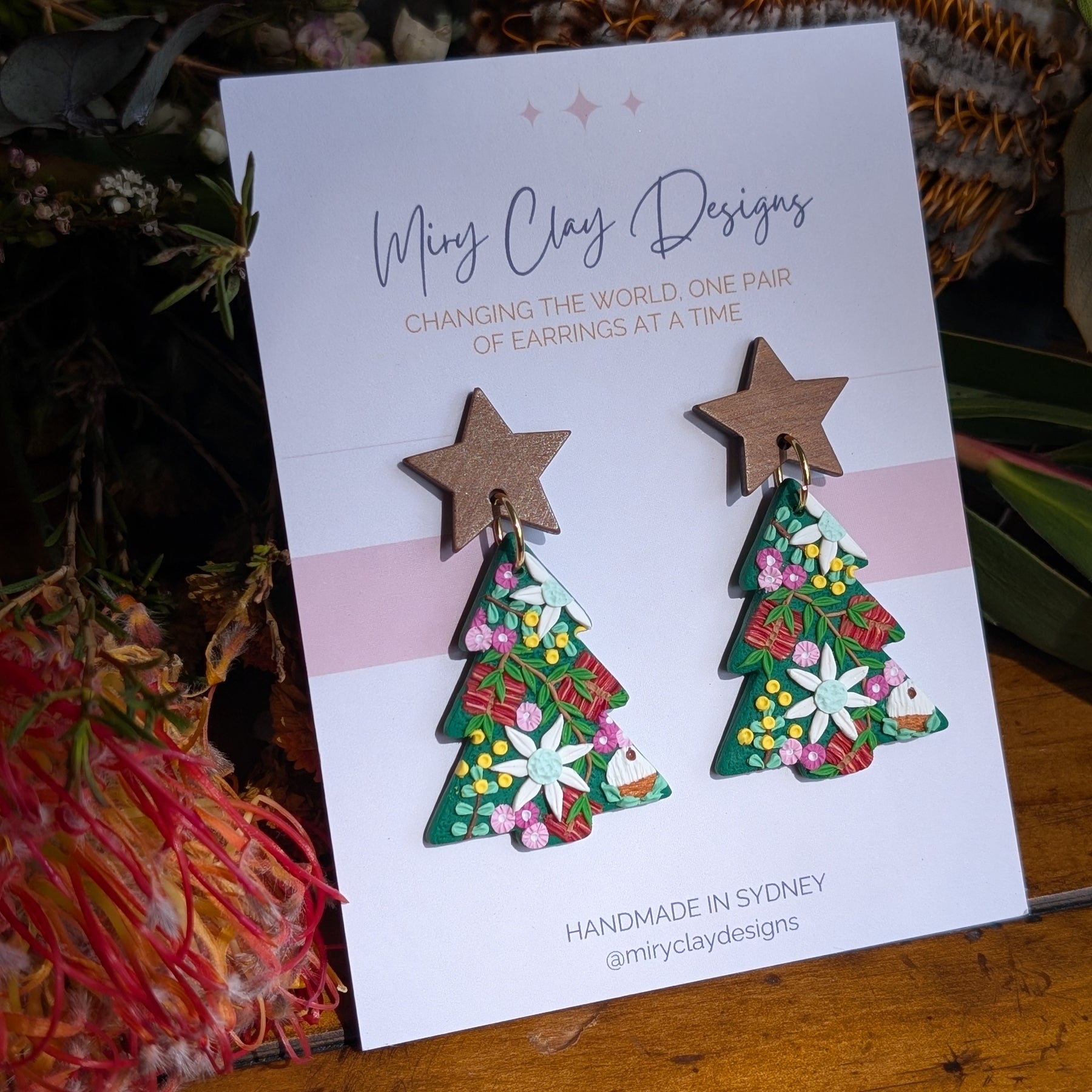 PRE-ORDER Native Australian Flower Christmas Trees