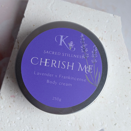 Cherish Me Body Cream | Lavender & Frankincense Moisturising Body Cream