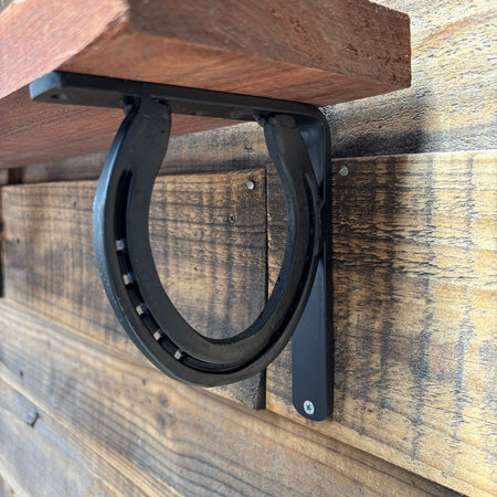 Horseshoe Shelf Wall Bracket