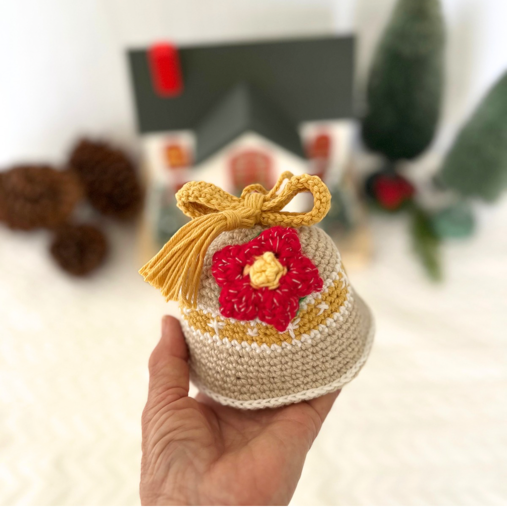 Crochet Reversible Christmas Angel Christmas Bell,Christmas Decoration
