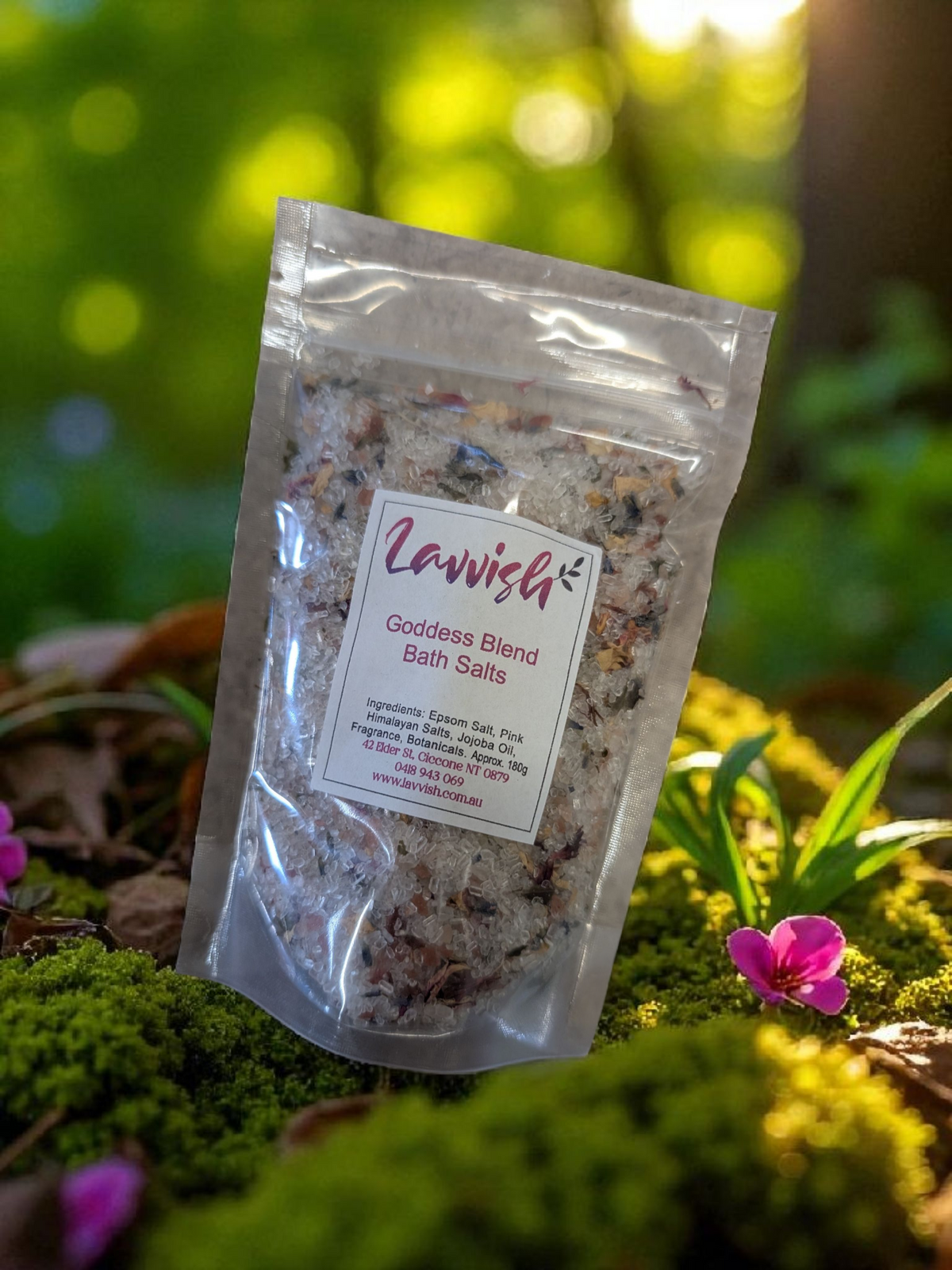 Goddess bath salts