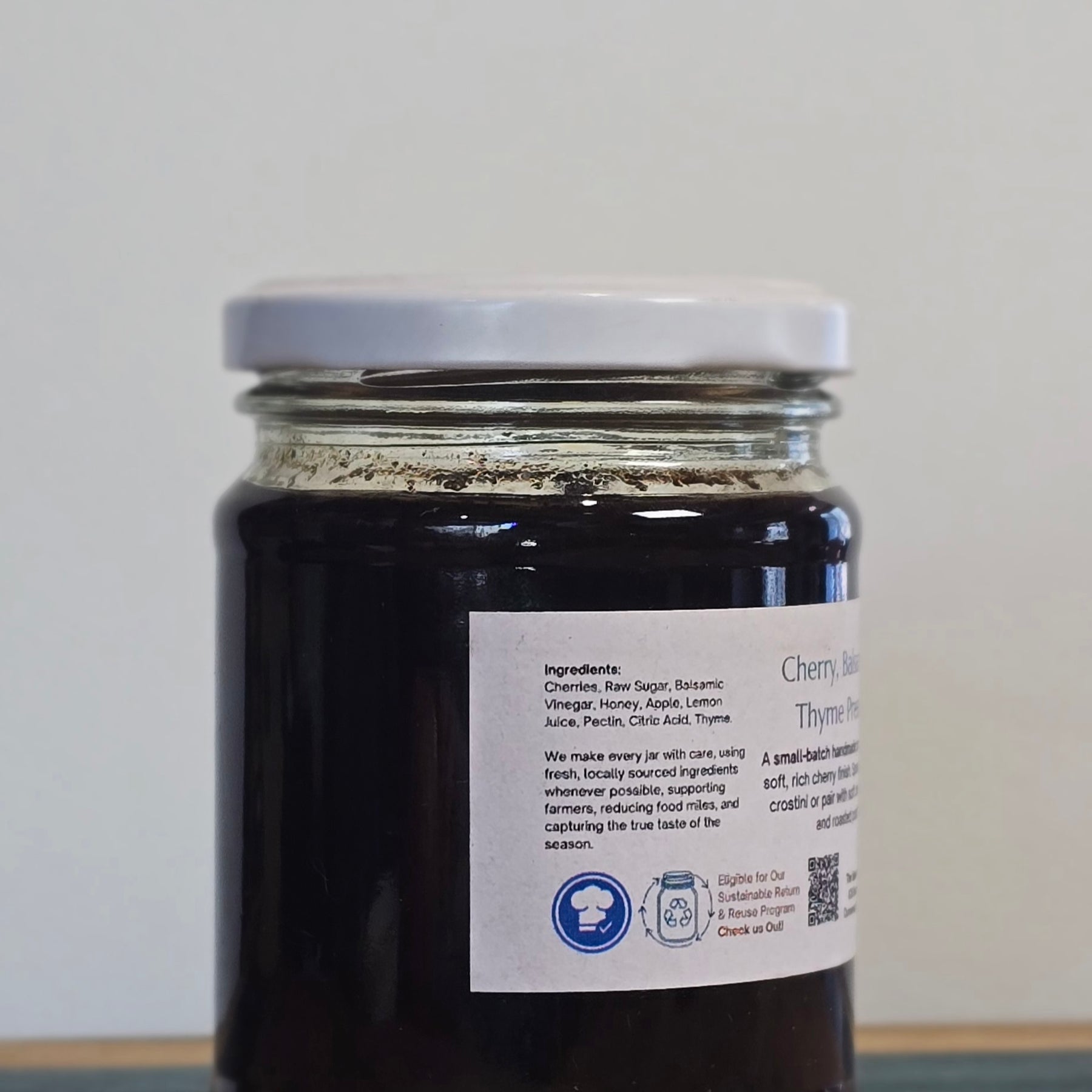 Cherry, Balsamic & Thyme Preserve