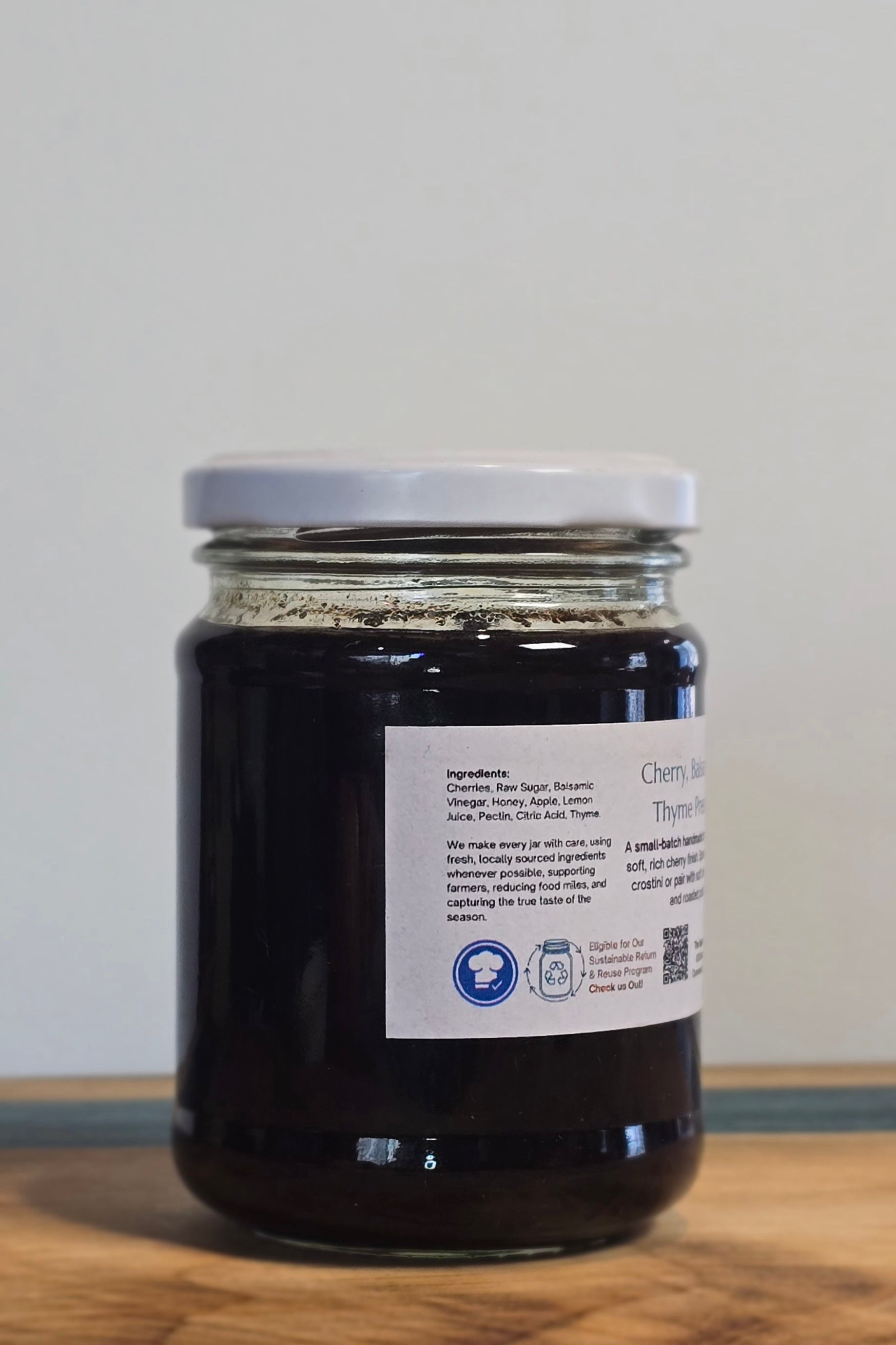 Cherry, Balsamic & Thyme Preserve