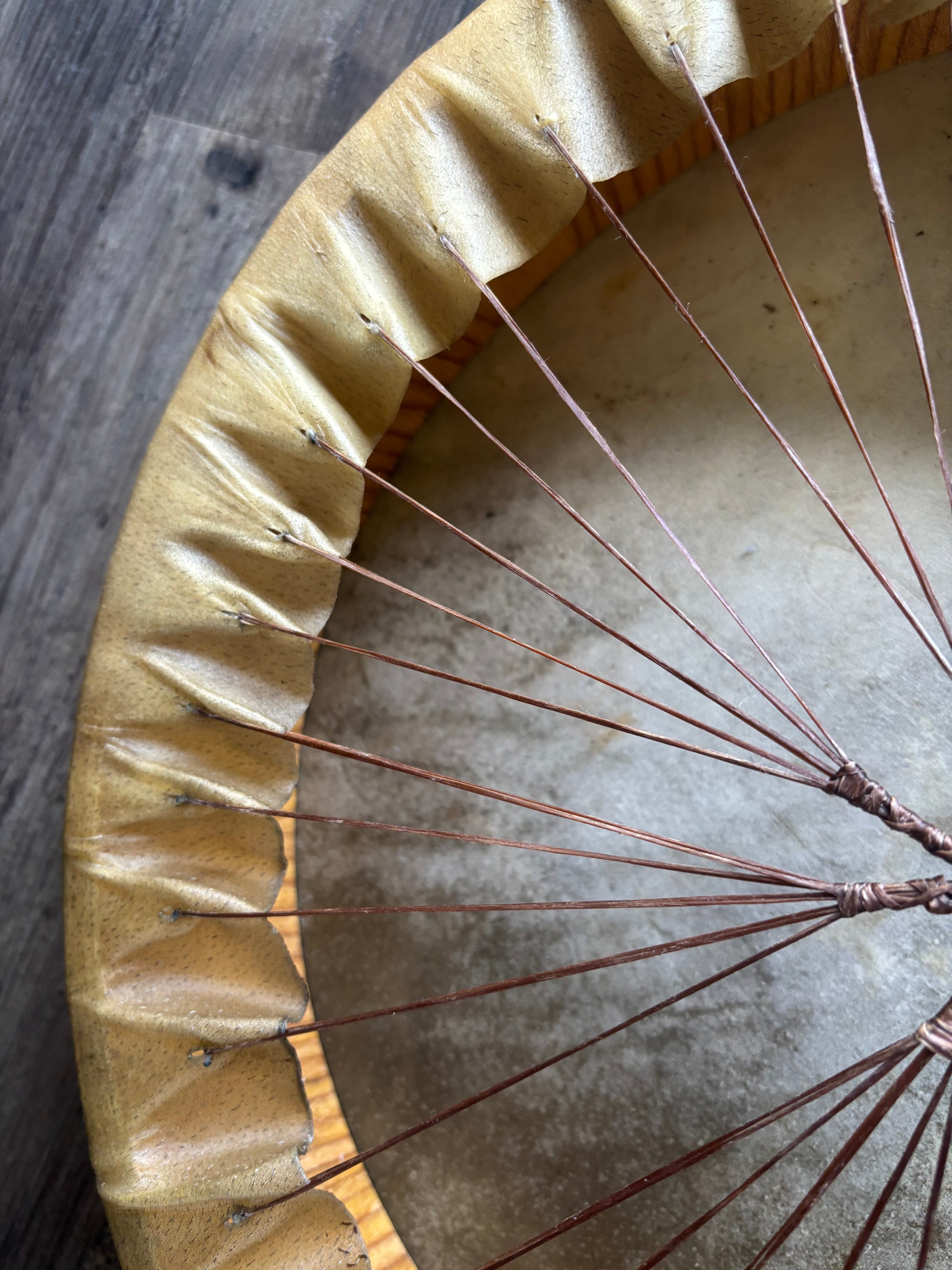 Spirit In her Hide - Medicine Drum 16”