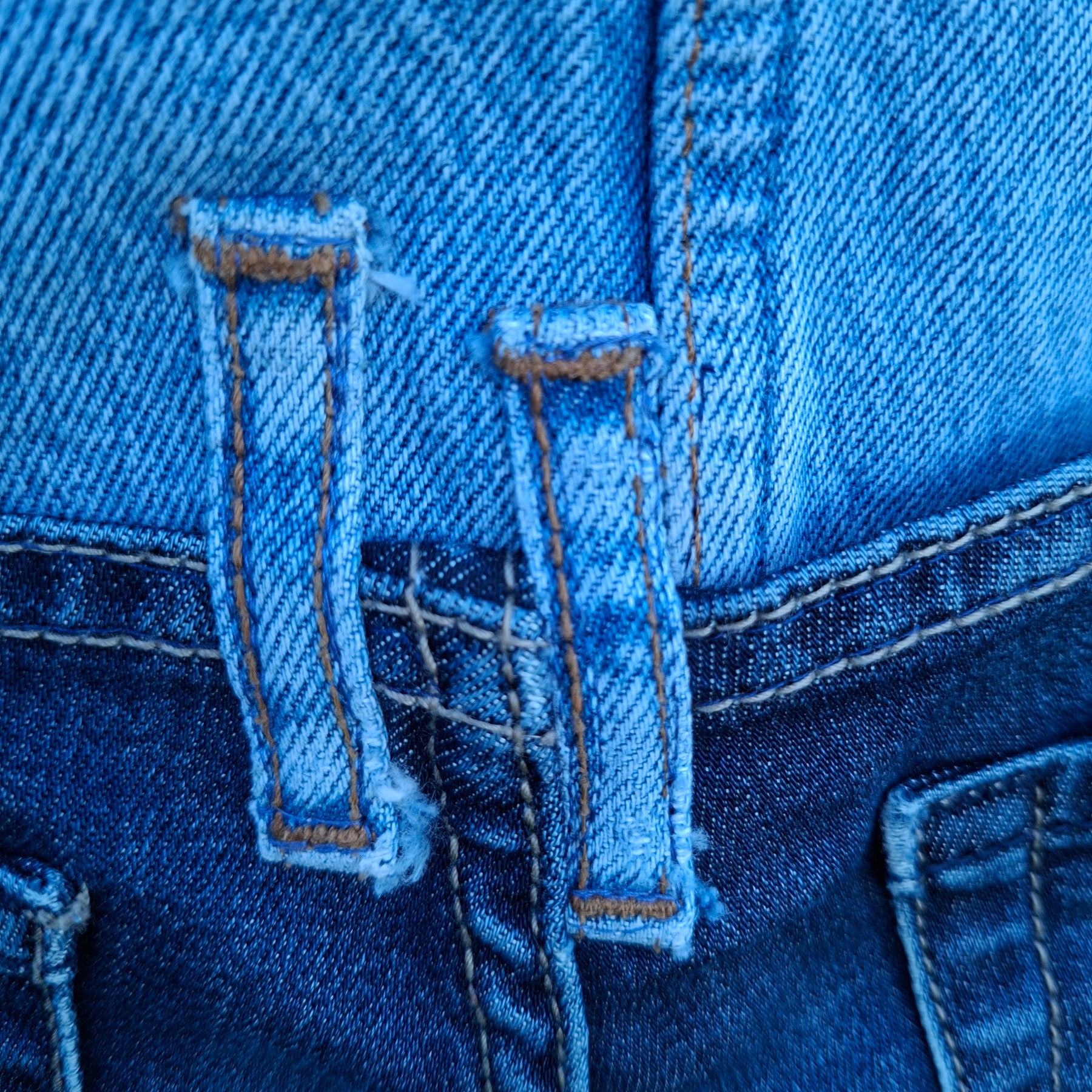 Artisan Upcycled Jeans Apron - Garden, Kitchen or Artist