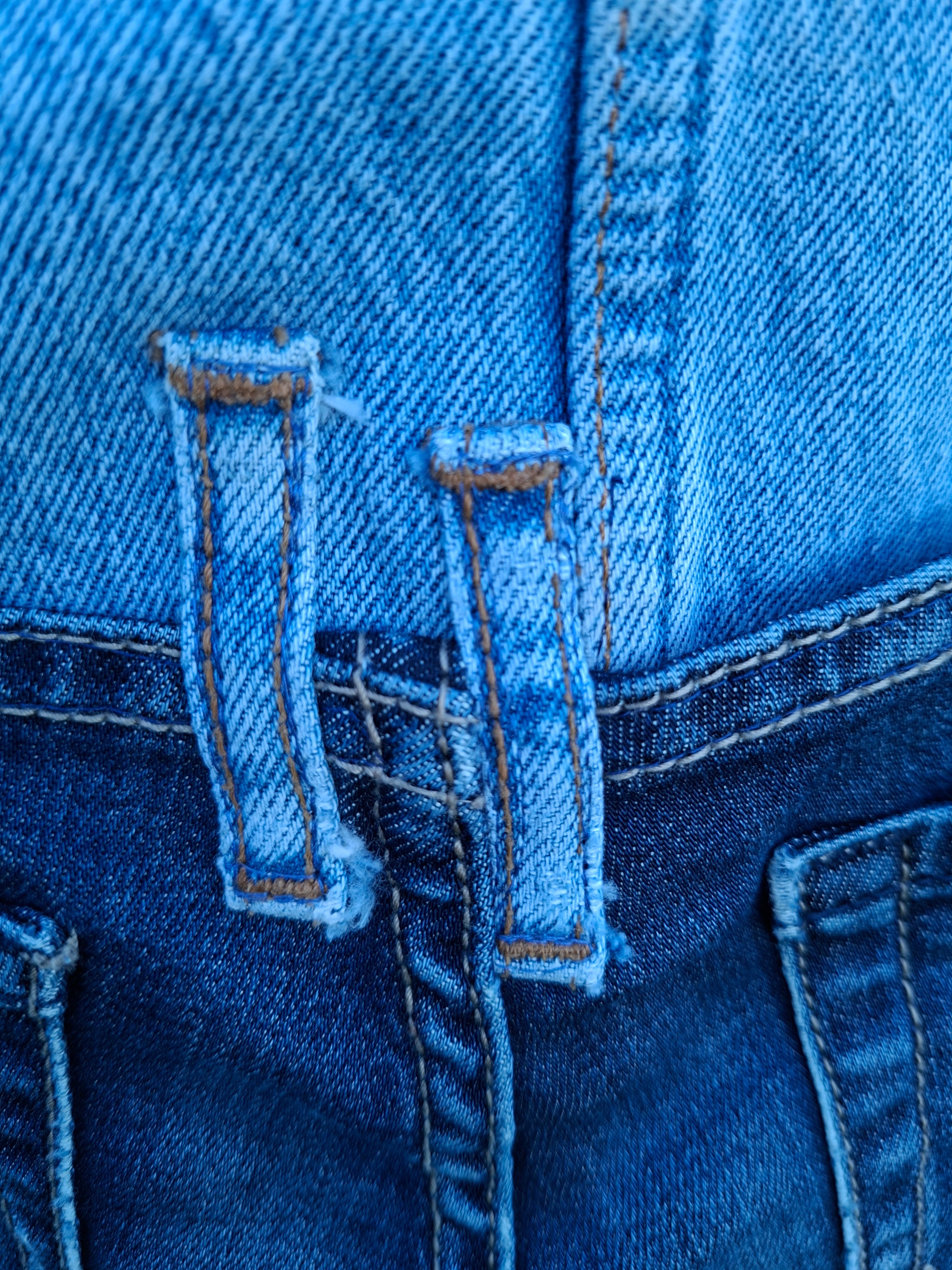 Artisan Upcycled Jeans Apron - Garden, Kitchen or Artist