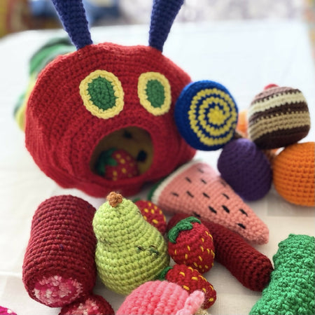 The Very Hungry Caterpillar Crochet Playset