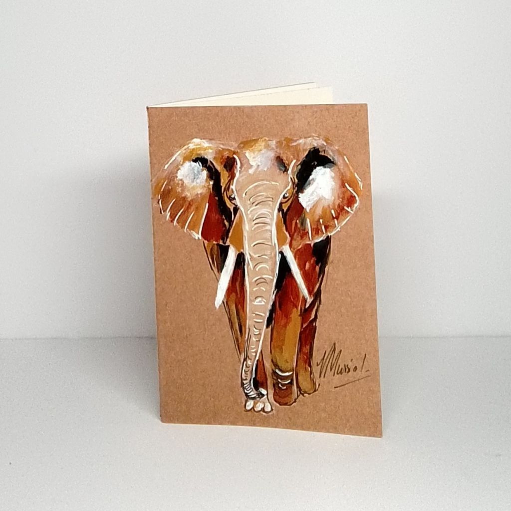 Safari Animal Handpainted Pocket Notebooks