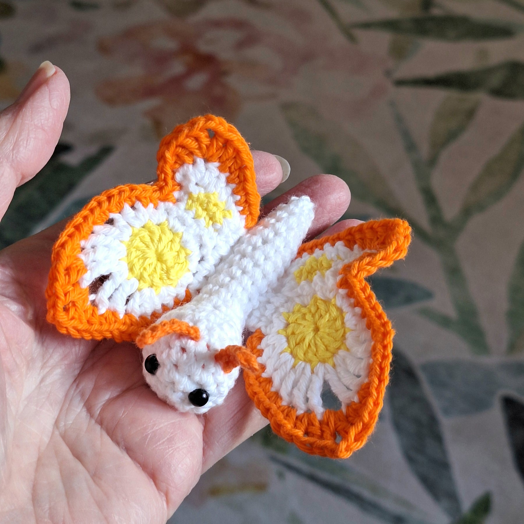 Handmade Crochet Butterfly & Bee Baby Mobile