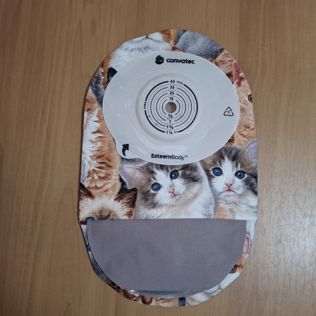 STOMA BAG COVER LARGE Suitable for Ileostomy, Colostomy, Urostomy