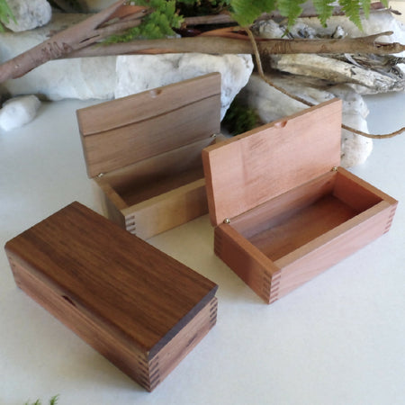 Longer Little Treasures Joinery Boxes- In Fine Australian Timbers