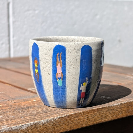 Swimming Lanes 5oz cups