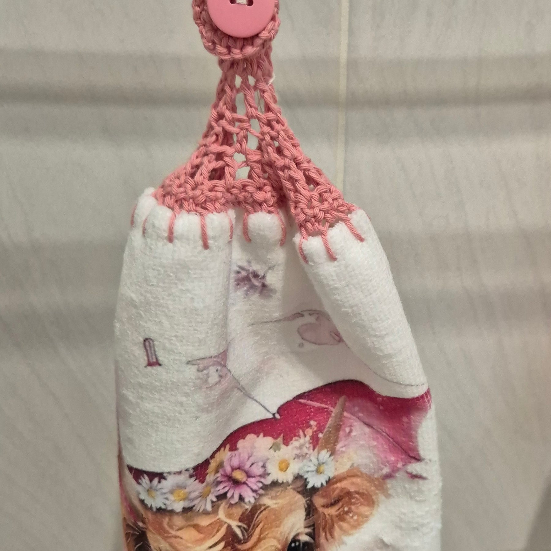 Crochet Double Thickness Hand Towel/Tea Towel