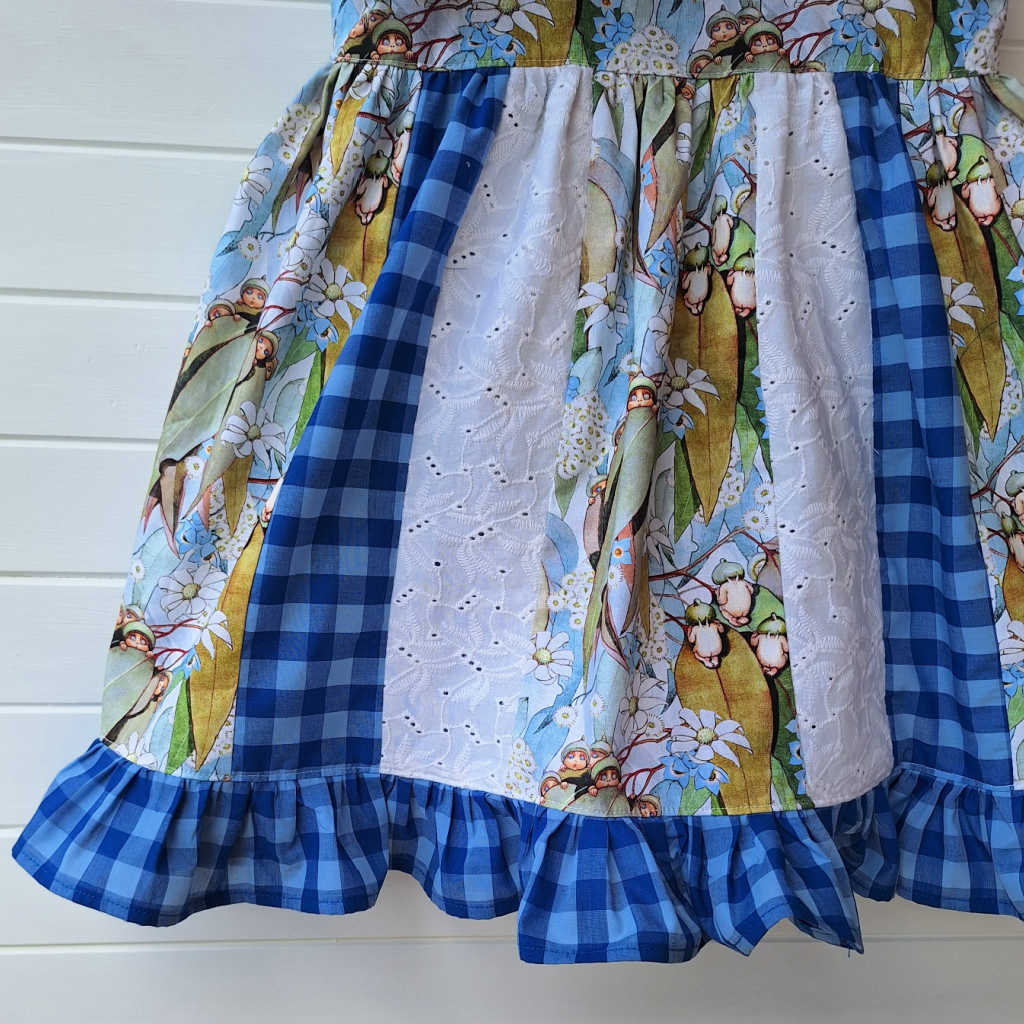 Handmade Girls' Size 2 Gumnut Baby Dress
