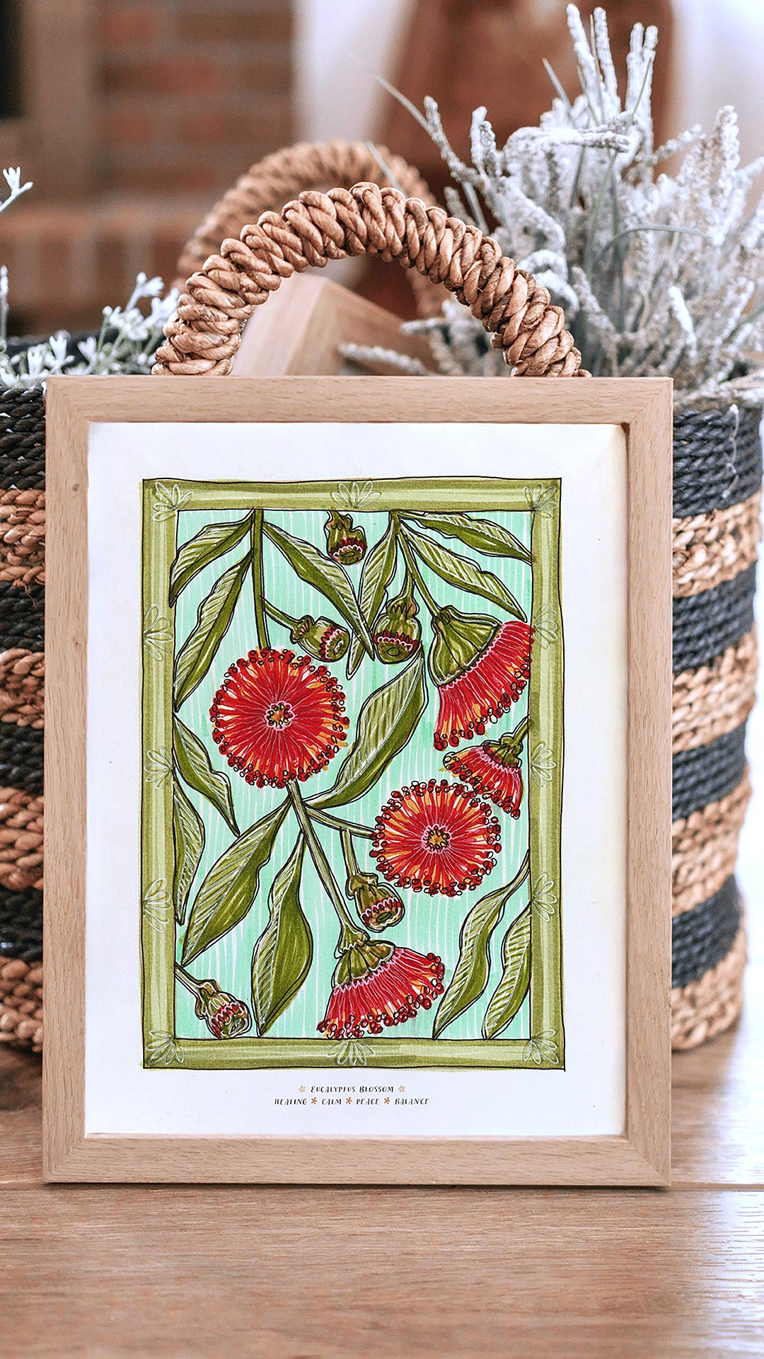 Colouring in Calendar – Australian Native Birth Flower 2026