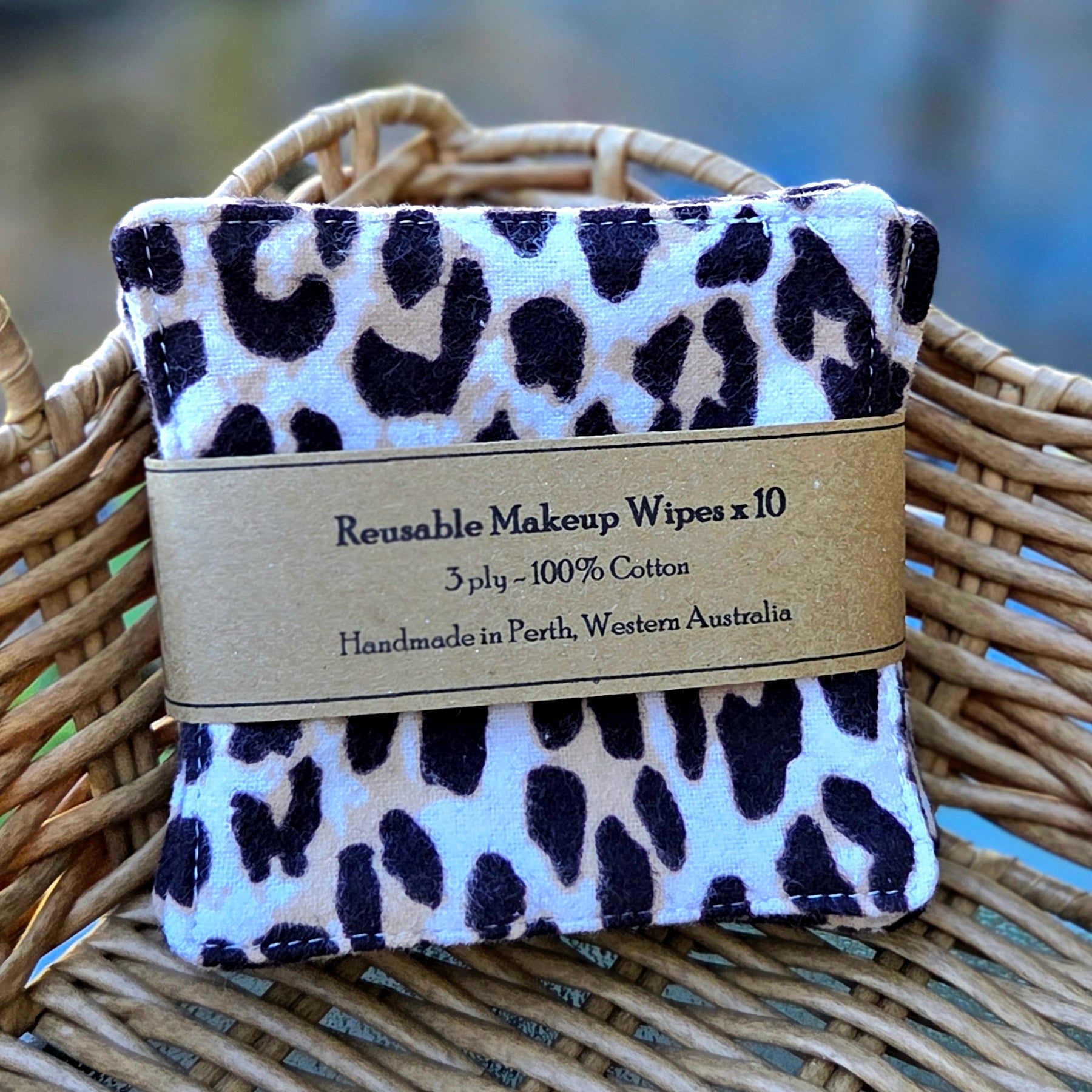 Reusable Makeup Wipes, 10 per pack