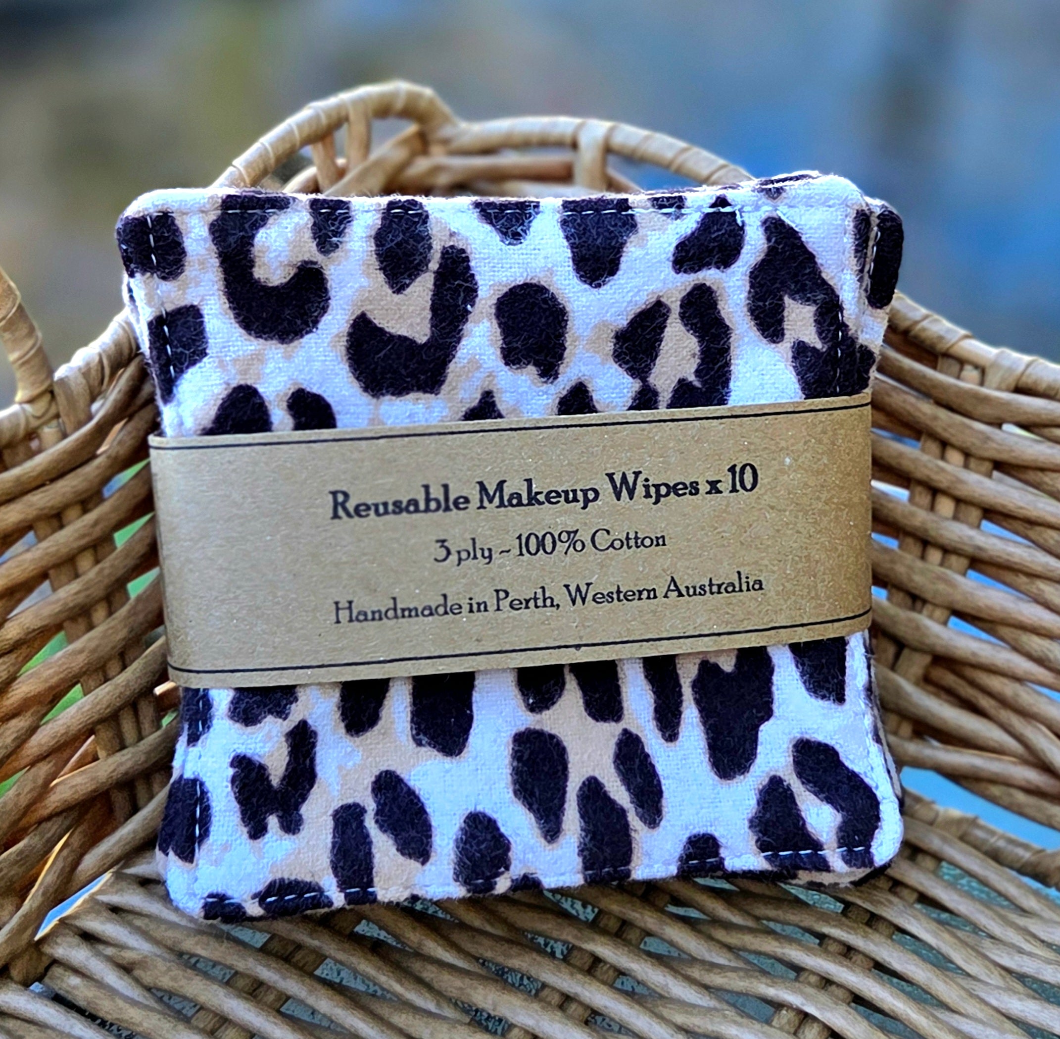 Reusable Makeup Wipes, 10 per pack