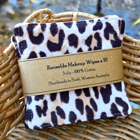 Reusable Makeup Wipes, 10 per pack