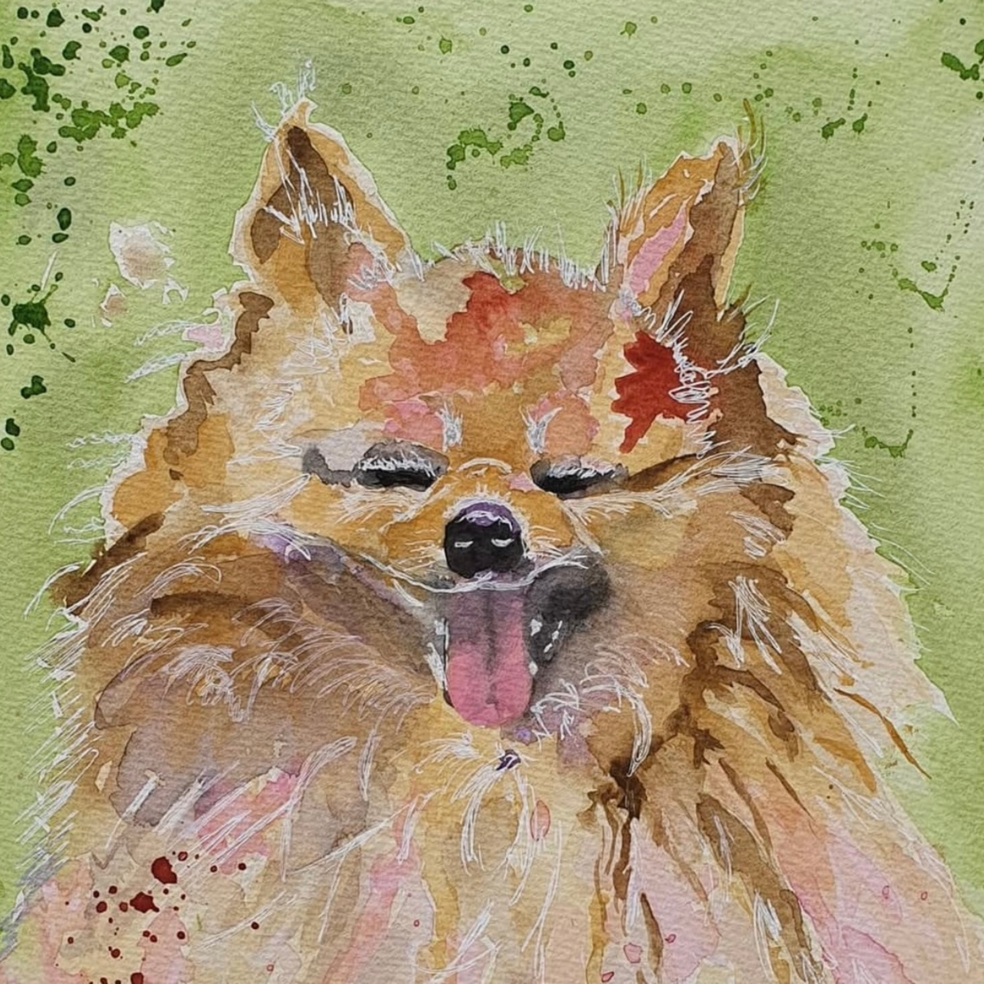 Pet Portrait Watercolour – Soul Imprint A5