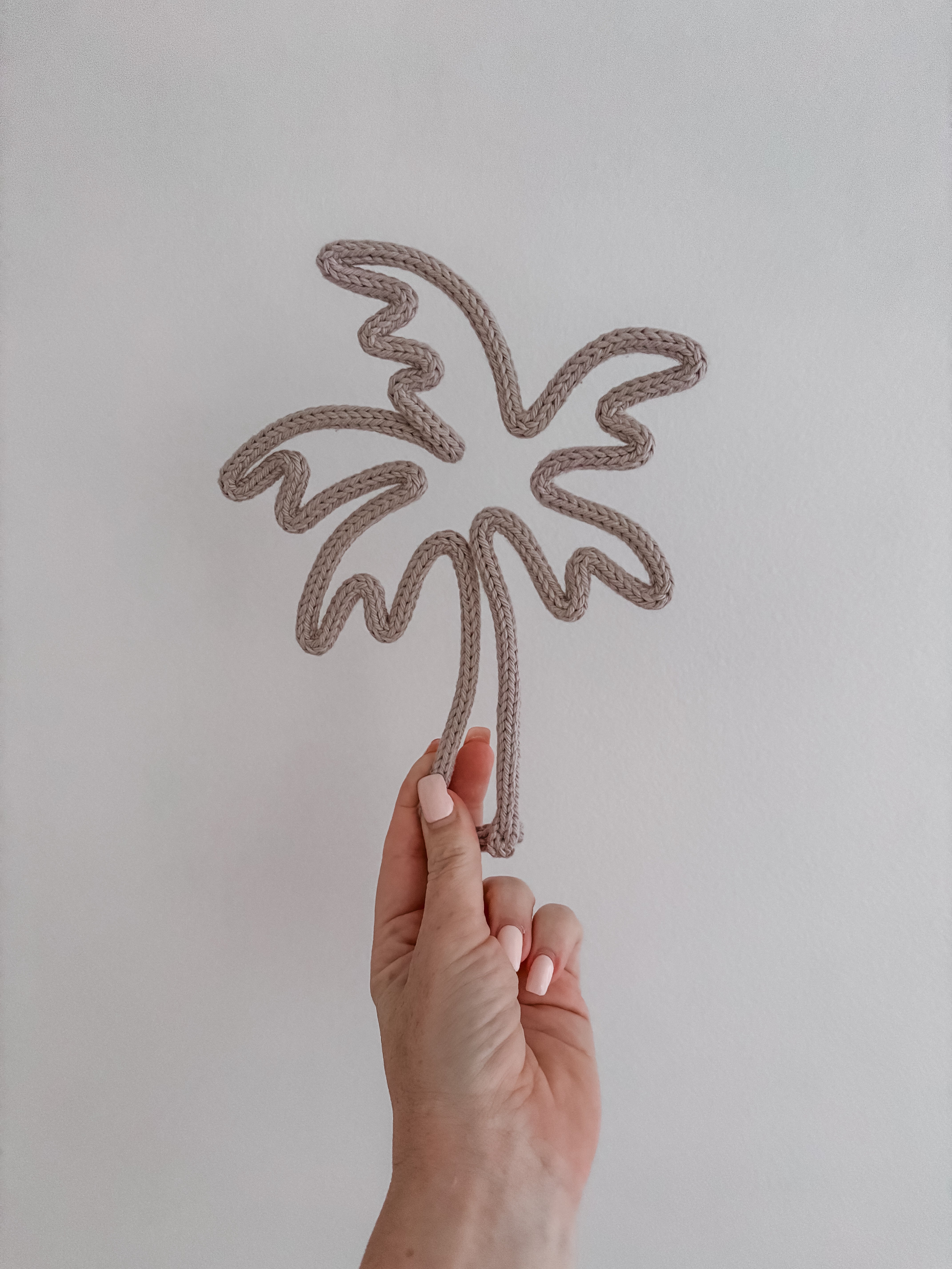 Knitted Palm Tree| Pick Your Colour