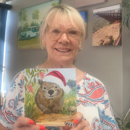 The Christmas Wombat