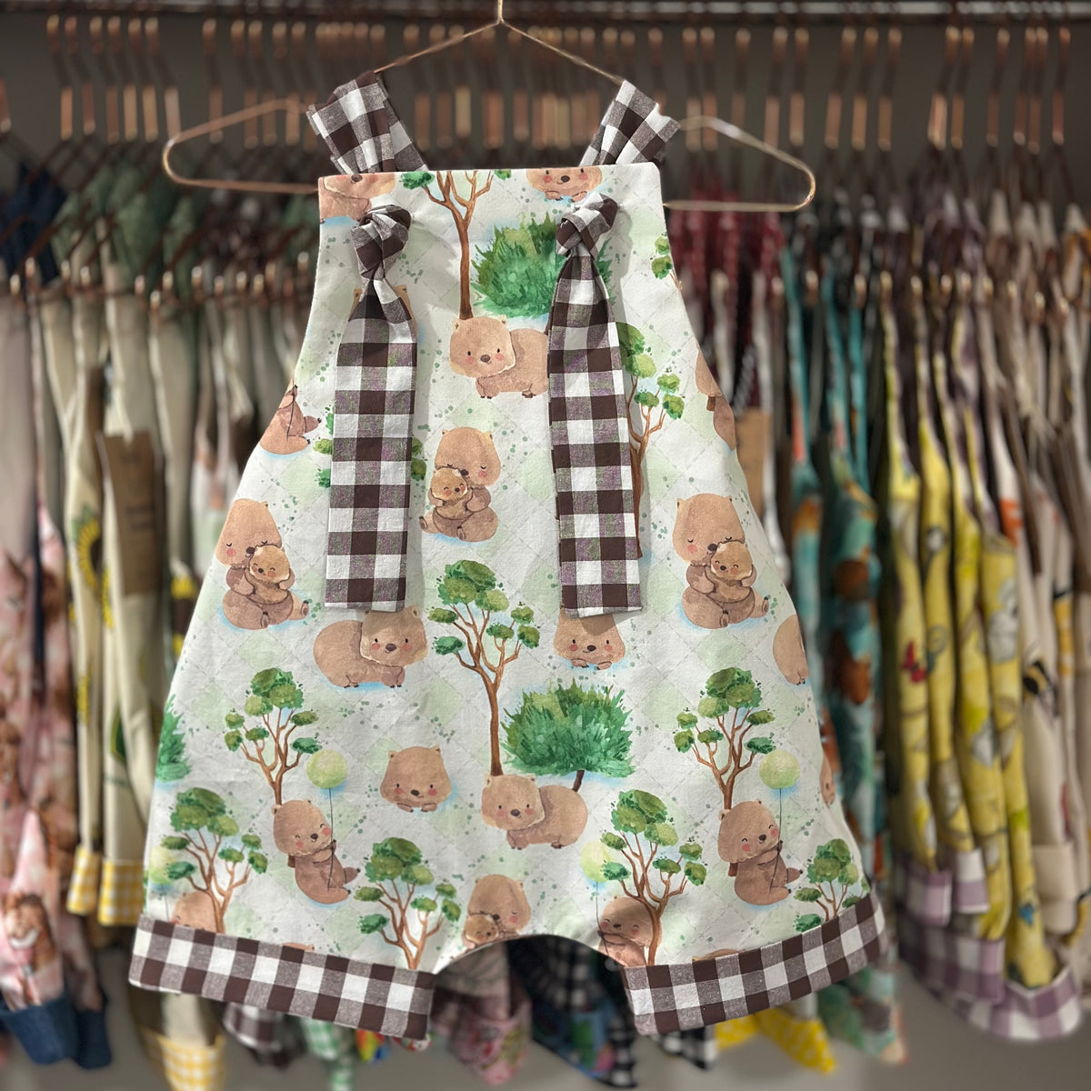 Country Wombat Handmade Overalls/Australiana Collection