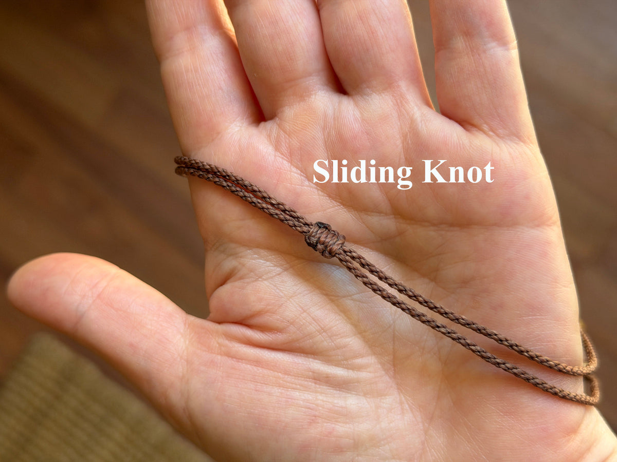 Micro Macrame Fern Leaf Necklace
