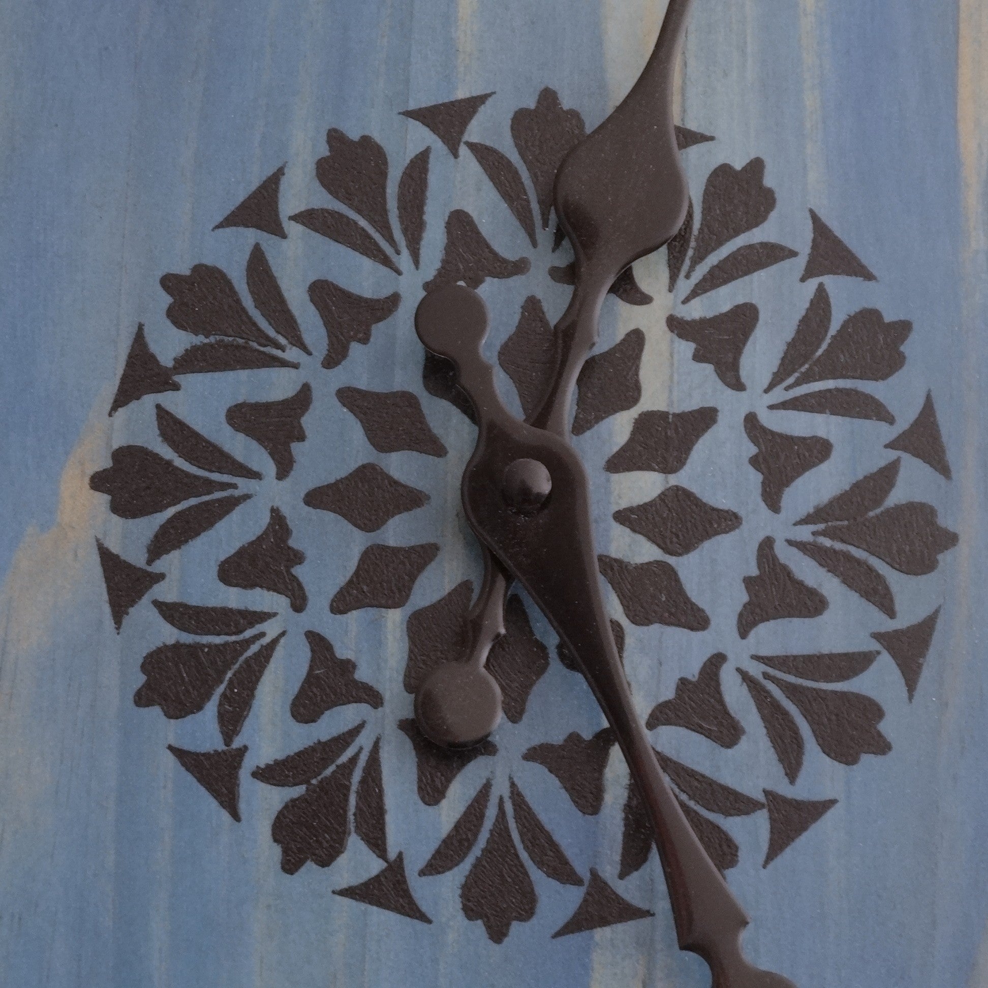 Farmhouse Blue Wall clock