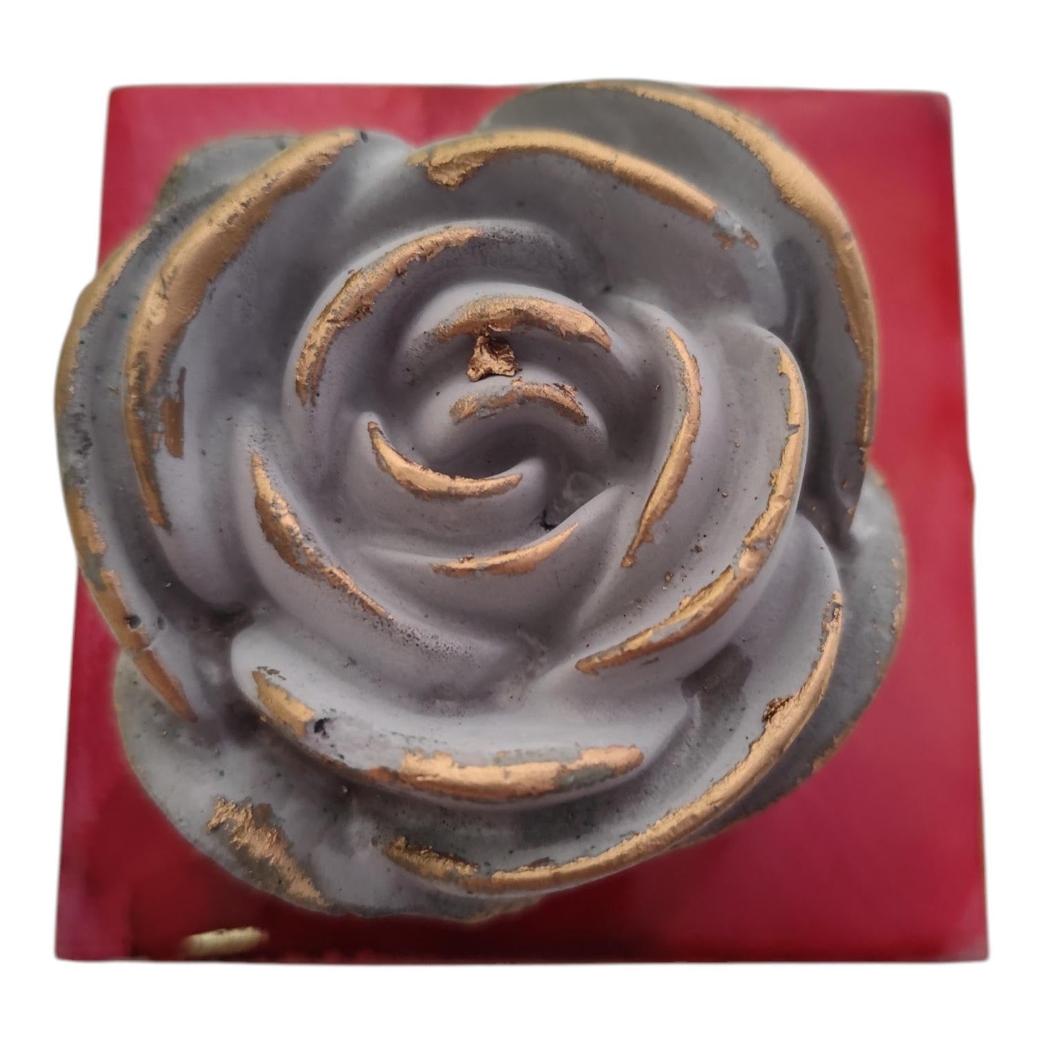 Handmade Boho Aroma Stone & Art Coaster Set
